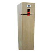 borne poincon en bois